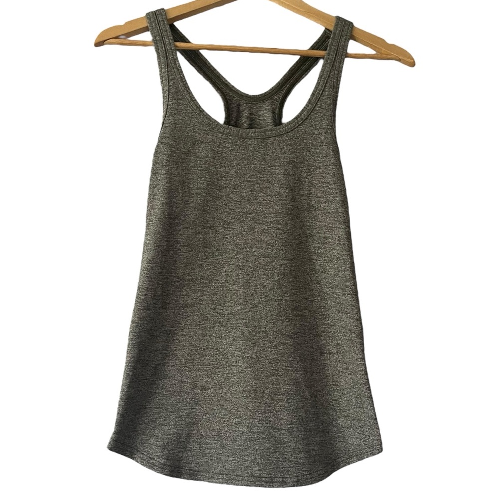 Lululemon Tank Top Green Womens 6 Lightweight Racerback Nice Sporty Athleisure